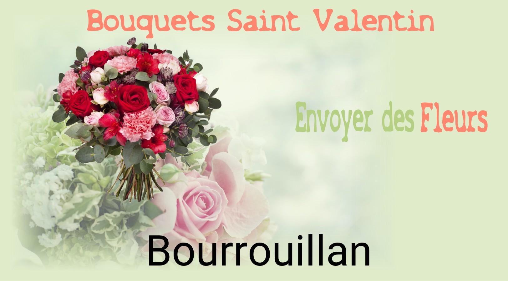Roses de Saint-Valentin livrées à Bourrouillan